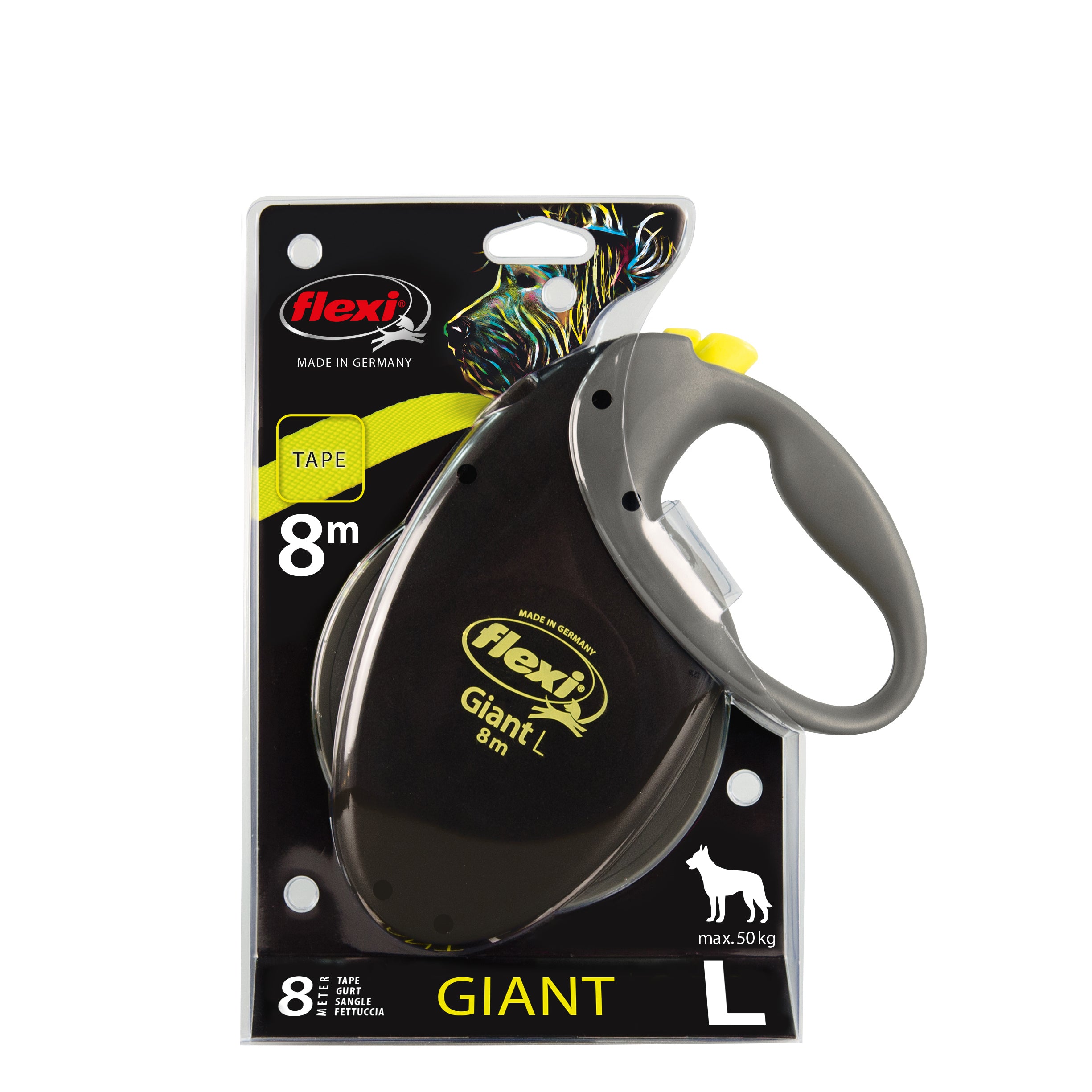 その他Flexi 伸縮リード Giant プロフェッショナル L 8m - 犬