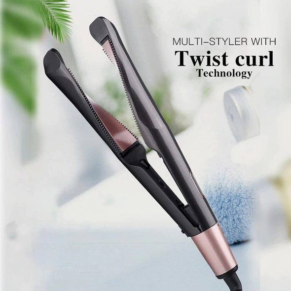 Wisdom Selection Hair Straightener Comb, Ceramic Fast Heating Electric  Straightening Brush for Thick Hair, Less Damage & Easier-to-Use Hot Tool  Than