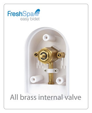 FreshSpa Easy Bidet Brass Valve