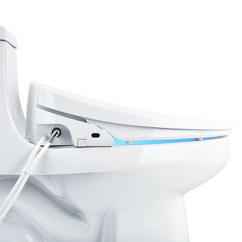 Brondell Swash 1400 bidet toilet seat profile