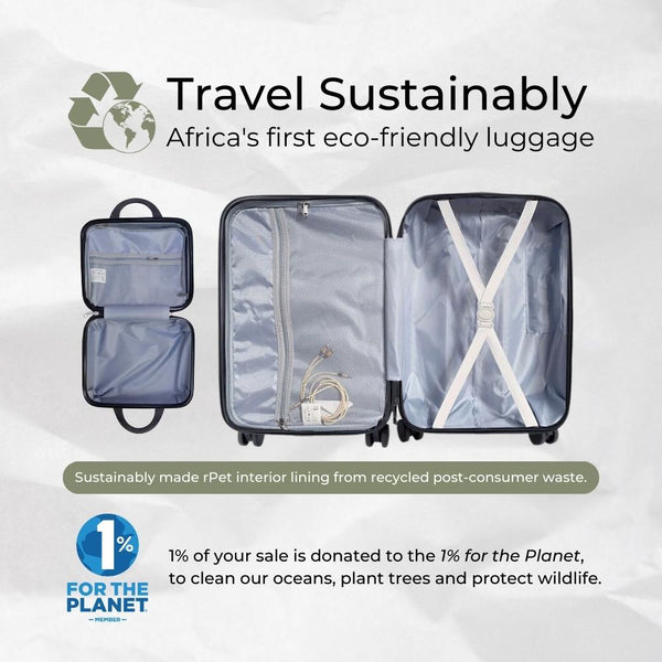 El primer juego de maletas sostenible de África