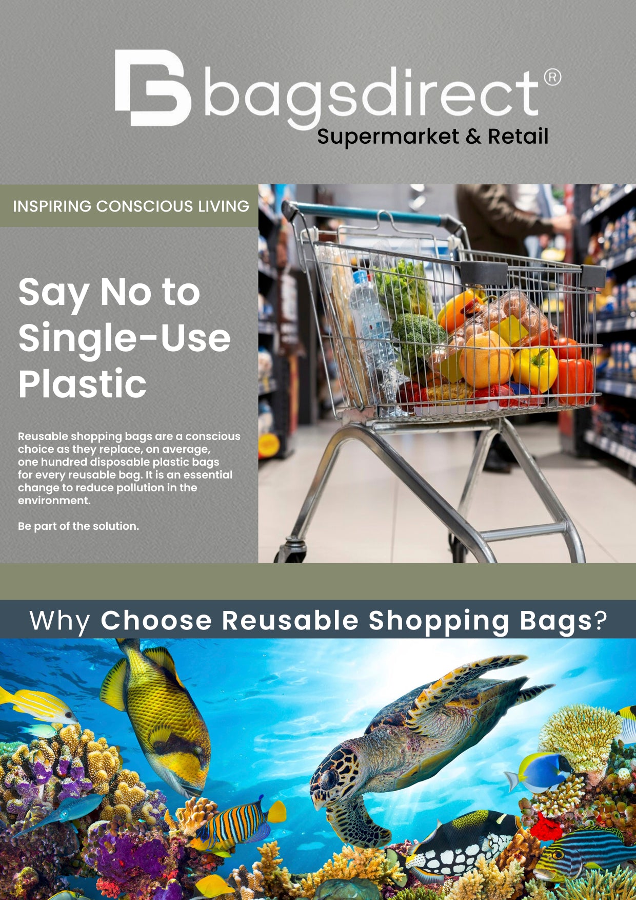 Präsentationskatalog für Supermärkte und den Einzelhandel