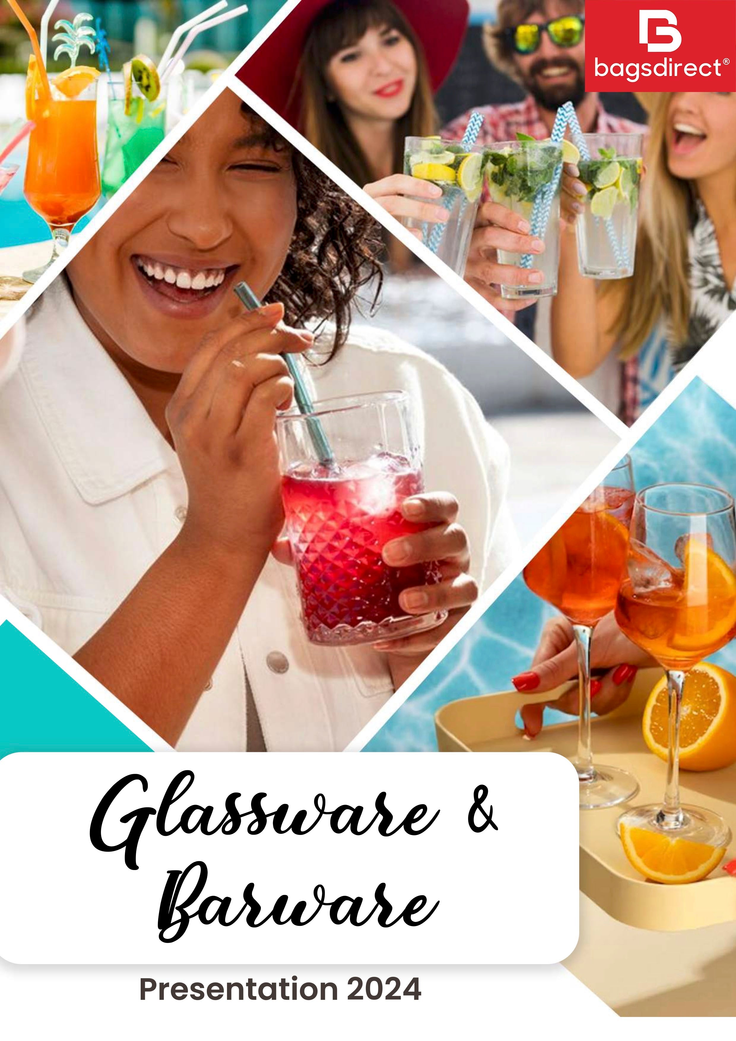 Präsentationskatalog für Glaswaren