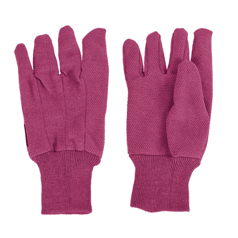 the pink gloves