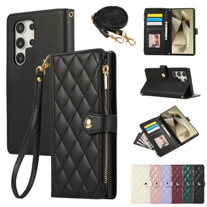 Crossbody Wallet Phone Case For Samsung Galaxy - coconuet