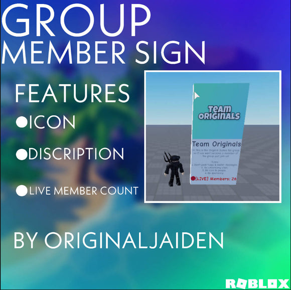 3d Models Tagged Scripts Rodev Market - roblox group member count