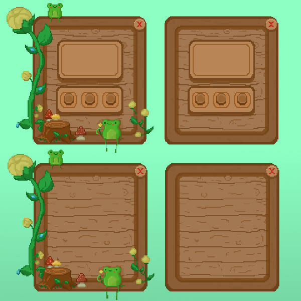 Froggy Forest Ui Pack Rodev Market - roblox ui pack