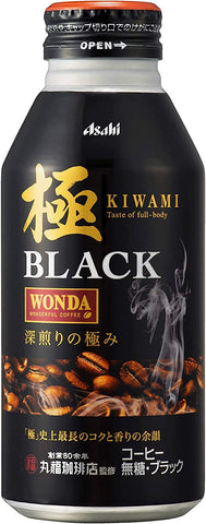 Asahi Brand KIWAMI Full Body Black Coffee