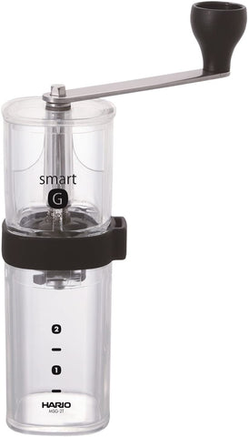 Hario Coffe Smart G Ceramic Coffee Mill, Clear, One Size