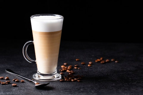 Long Macchiato (taller version of Macchiato, identifiable by its distinct layers of coffee and steamed milk)