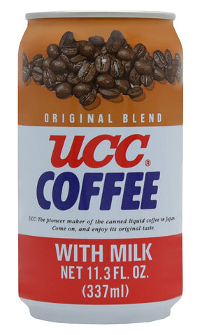 UCC Original Coffee with Milk, 11.3- Fl. Oz Cans (Pack of 24)