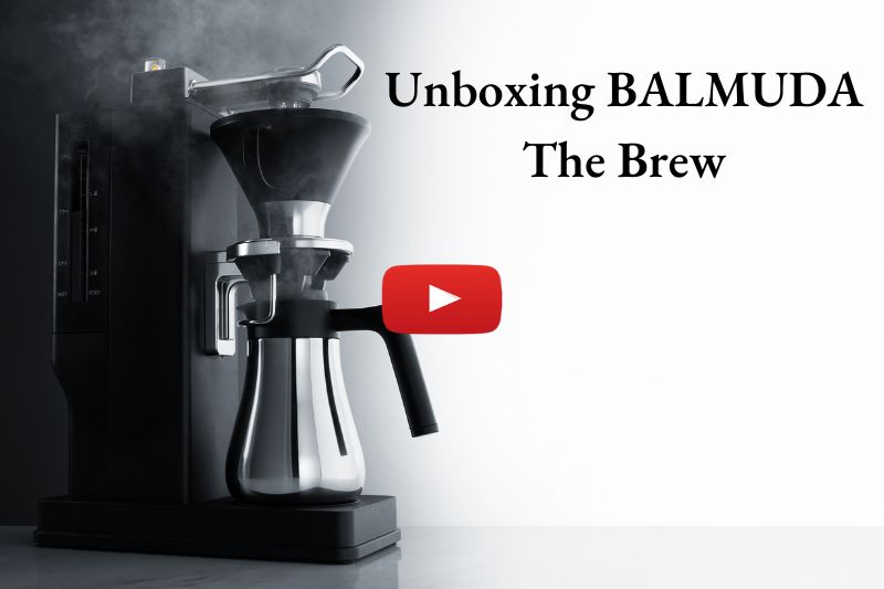 Unboxing BALMUDA The Brew