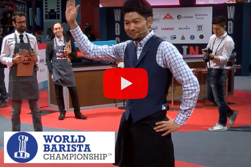 Yoshikazu Iwase - World Barista Champion from Japan