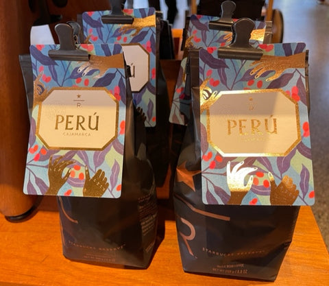 Peru coffee Starbucks Reserve