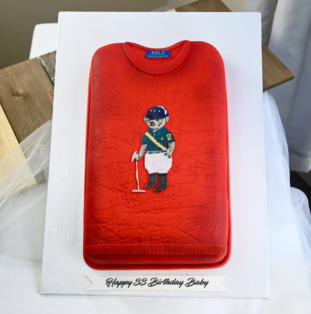 Polo Ralph Lauren cake. Feed 15 people. – Chefjhoanes