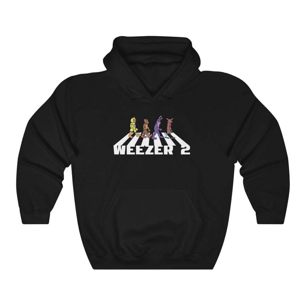 "WEEZER 2" fnaf animatronics hoodie