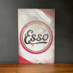 Metalen bord 'Esso'