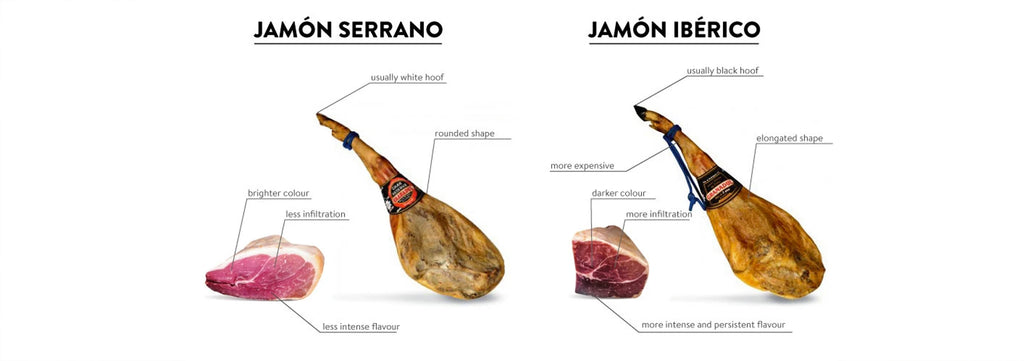 Serrano Vs Iberico Jamon Co Uk