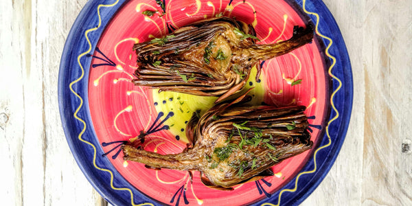 roasted artichokes