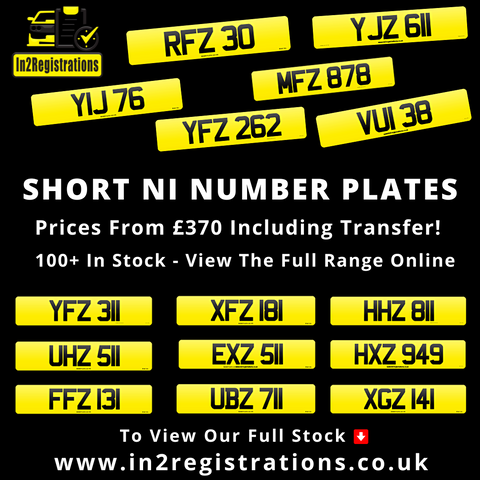 NI Number Plates For Sale