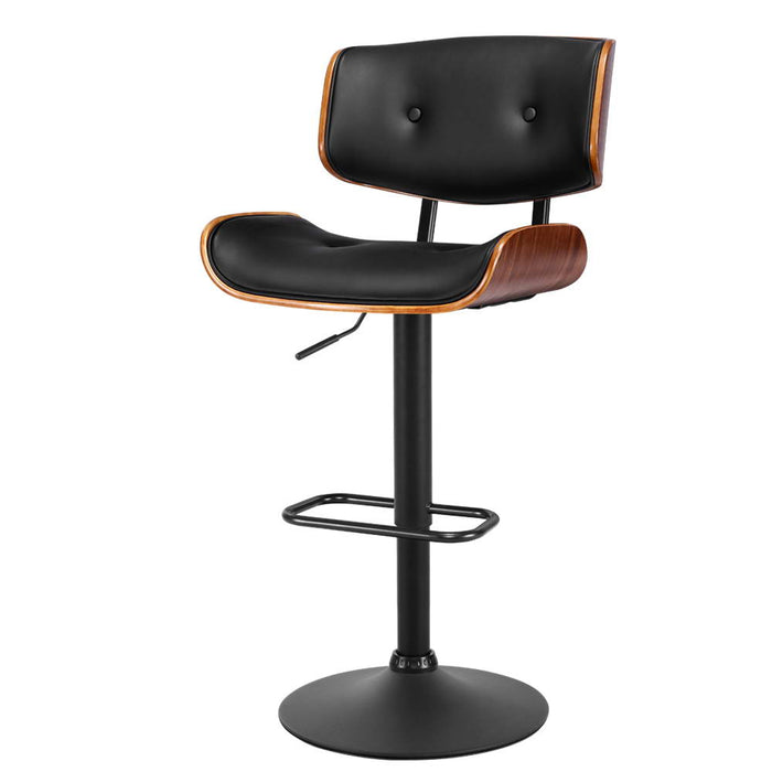 swivel barstool wood