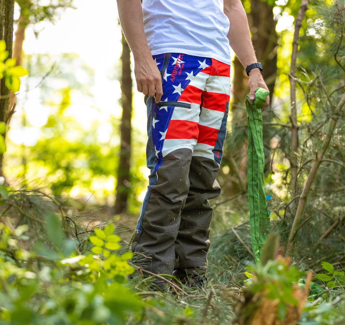 US Flag Pants