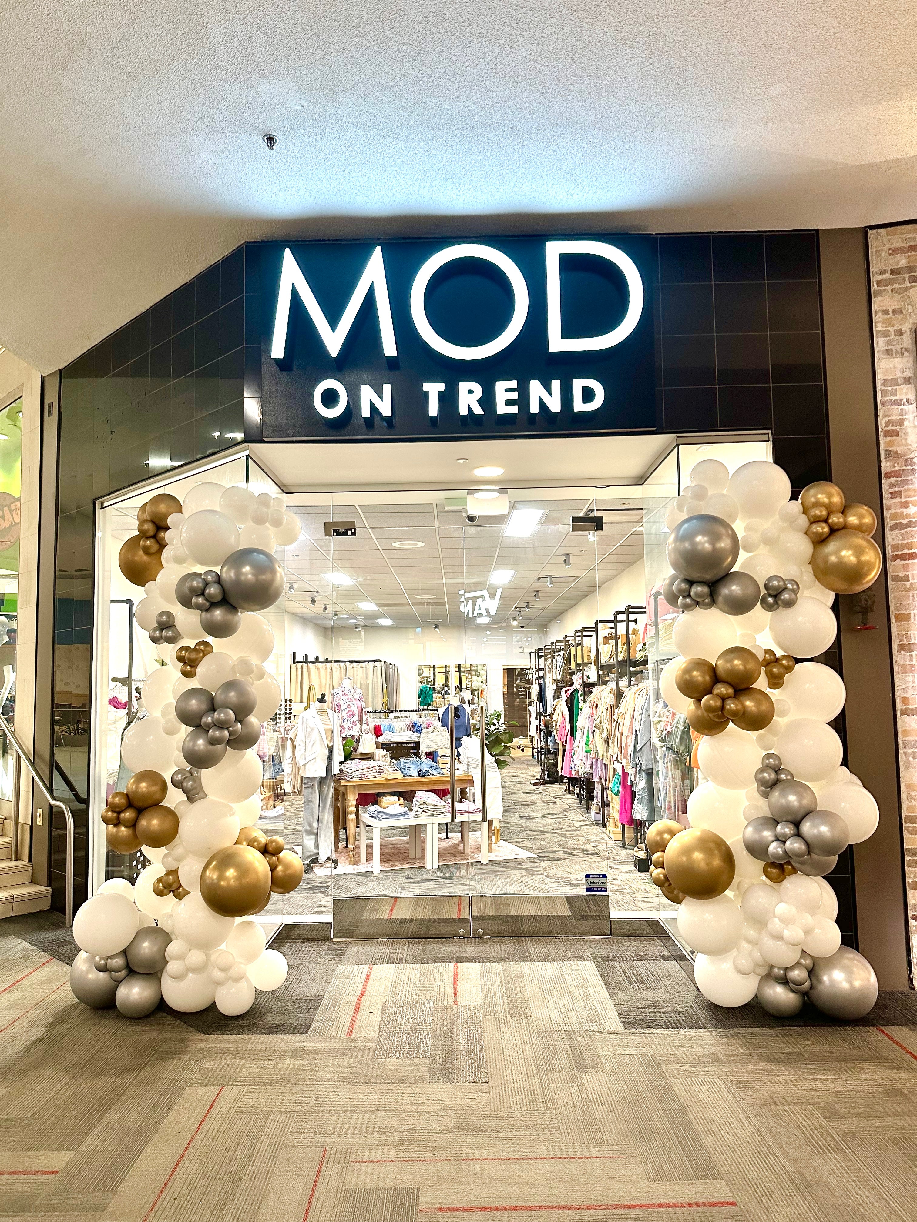 MOD On Trend entrance at Battlefield Mall.