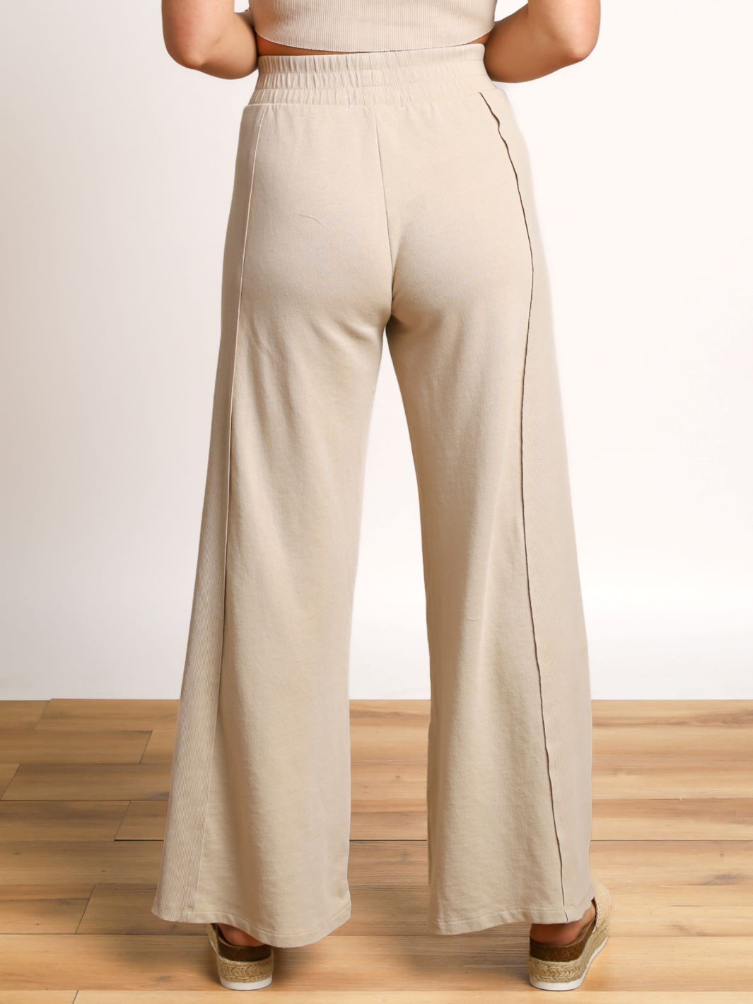 Believe Me Washed Wide Leg Lounge Pants