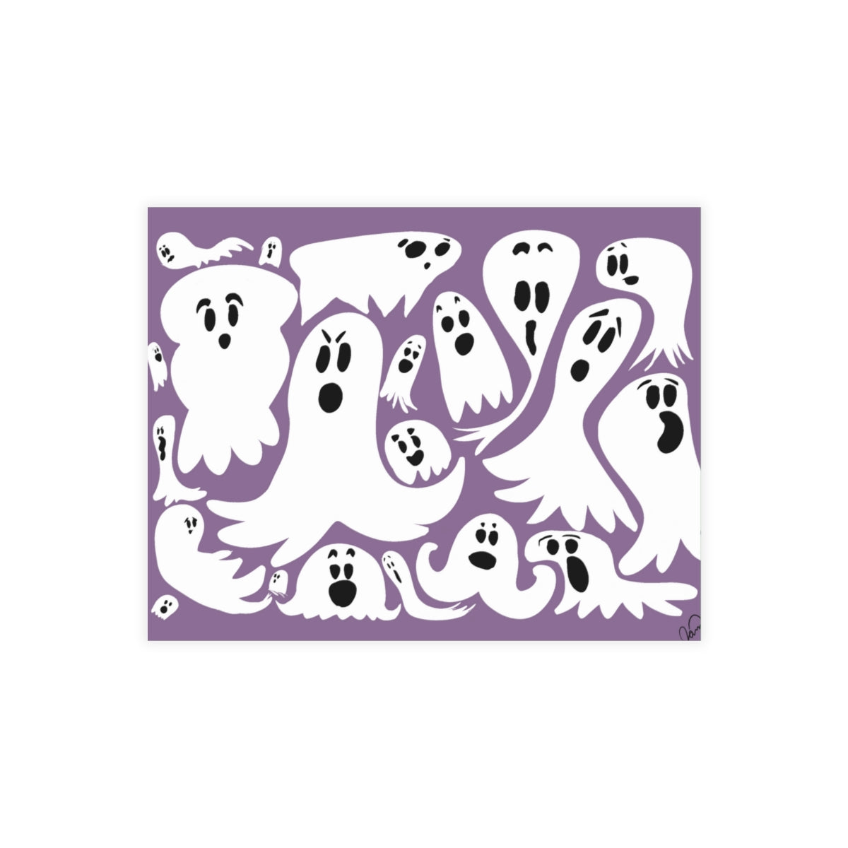 Ghostie Greeting Cards (10, 30, and 50pcs)