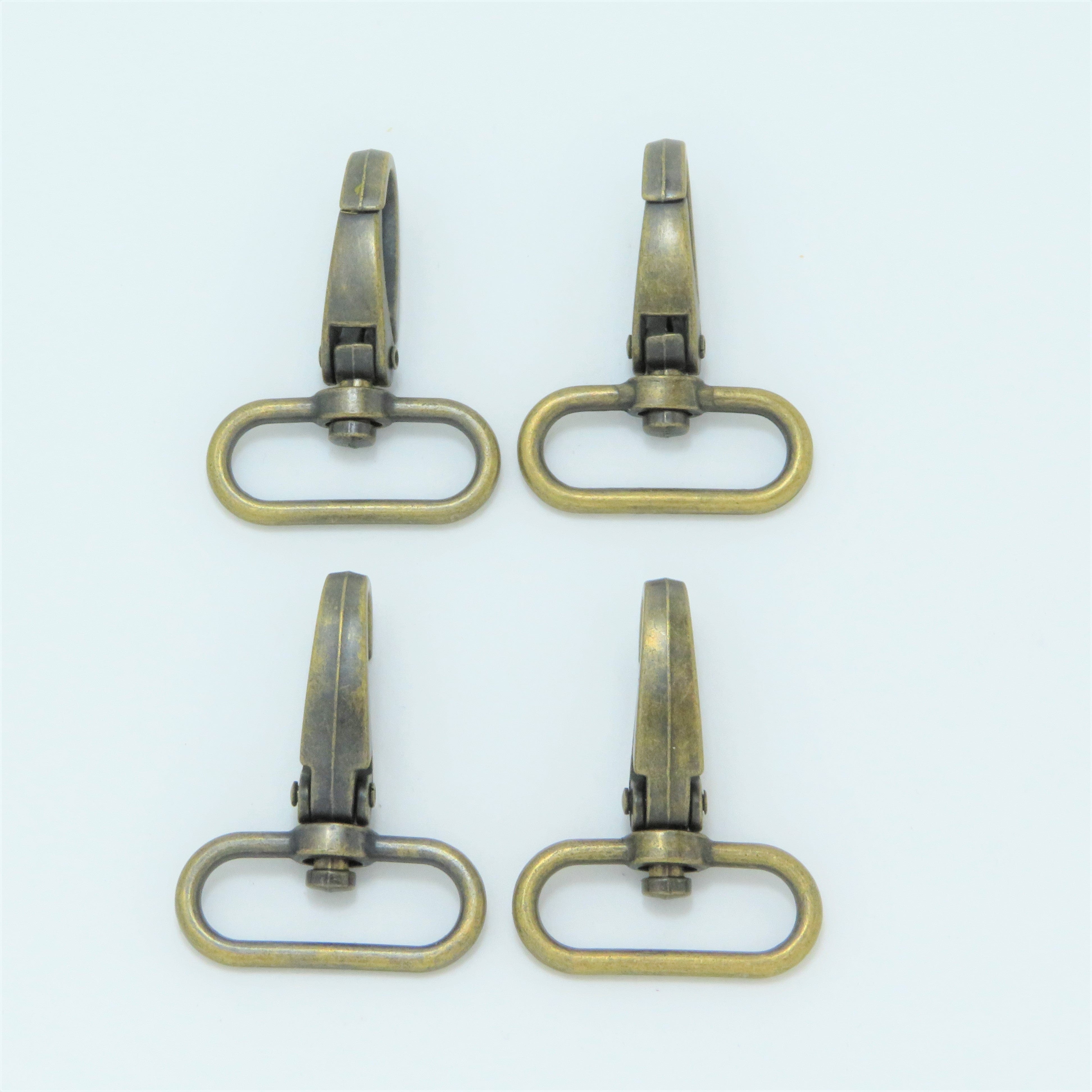 1pcs Metal Swivel O-ring Eye Snap Hook Trigger Clasps Clips for Leather  Craft Bag Strap