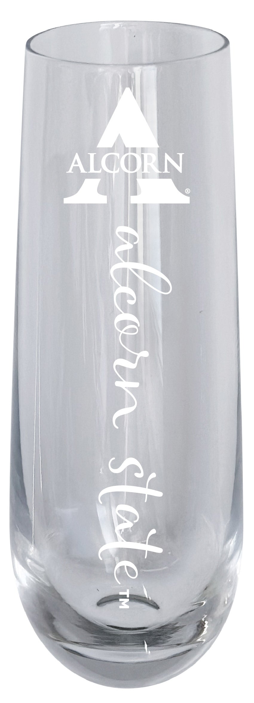 Alcorn State Braves 10oz Engraved Champagne Flute Officially Licensed Collegiate Product