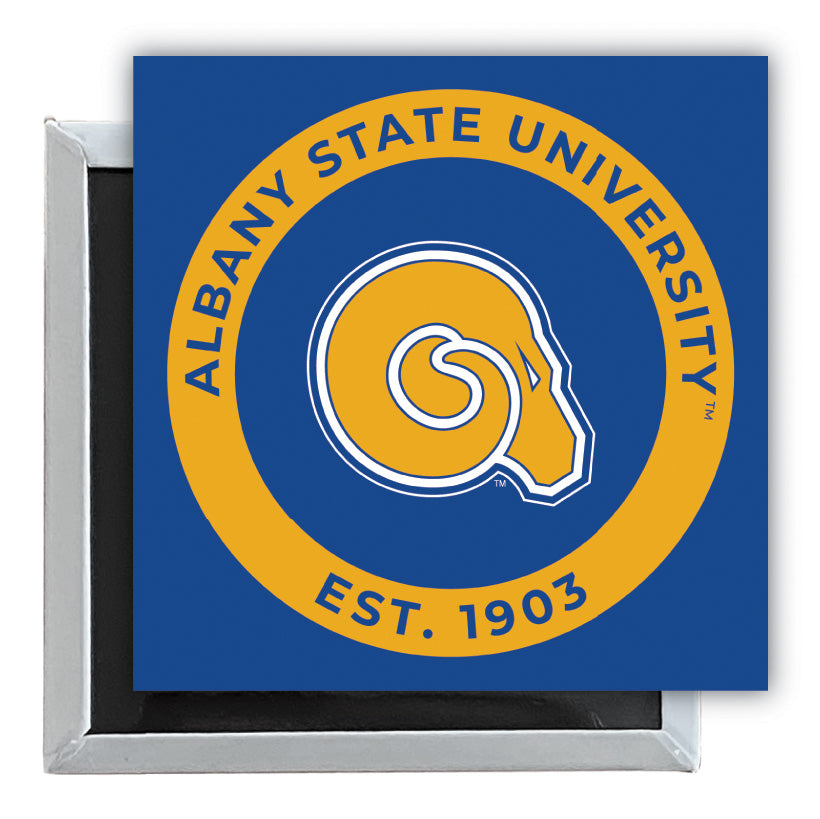 Albany State University 2.5"x 2.5" Fridge Magnet Officially Licensed Collegiate Product
