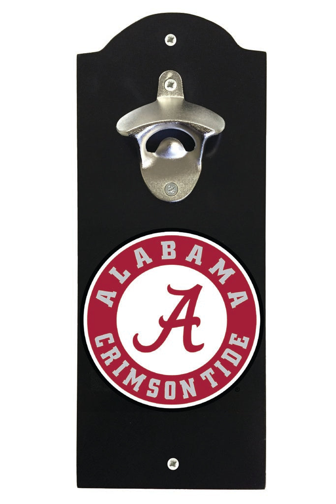 Alabama Crimson Tide Wall Mounted Bottle Opener Officially Licensed Collegiate Product
