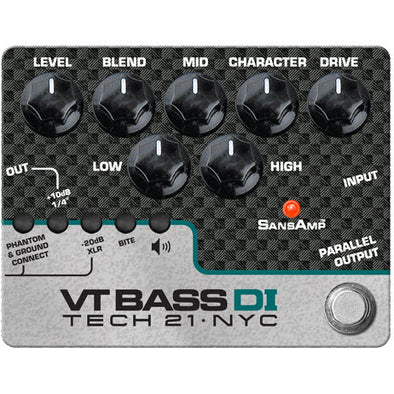 Sansamp Bass Driver D.I Version 2 | Mocha Earth Music Australia