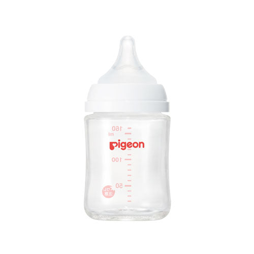 Pigeon貝親 母乳實感 耐熱玻璃奶瓶80mL/160mL/240mL - 160mL