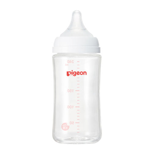 Pigeon貝親 母乳實感 耐熱玻璃奶瓶80mL/160mL/240mL - 240mL