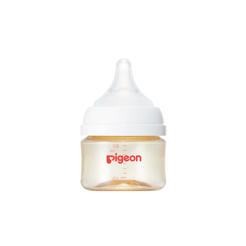 Pigeon貝親 母乳實感 PPUS寬口奶瓶80mL/160mL/240mL - 無圖案 80mL