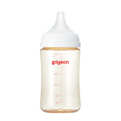 Pigeon貝親 母乳實感 PPUS寬口奶瓶80mL/160mL/240mL - 無圖案 240mL