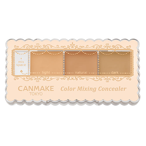 CANMAKE 全方位保濕三色混合遮瑕膏組 - 02 自然膚色
