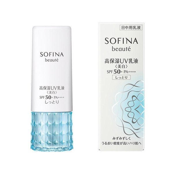 SOFINA  美白/高保  濕活膚防曬乳液  SPF30/50  PA++++(滋潤型)30g - 美白高保濕  SPF50 PA++++