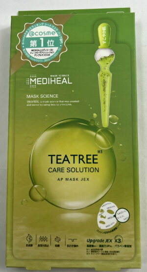 MEDIHEAL 茶樹護理精華面膜JEX 3片