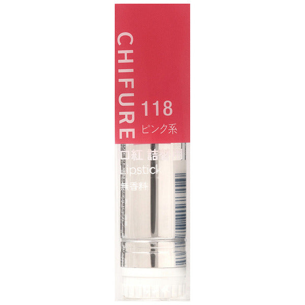 CHIFURE 口紅替換芯 18色 - 118　粉紅色系