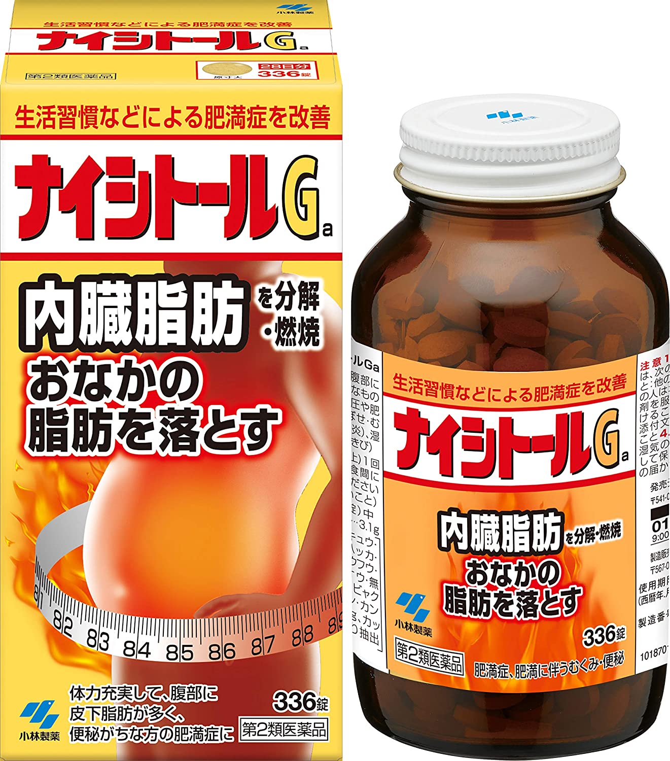 小林製藥 內臟脂肪 減脂錠Ga 336錠【第2類医薬品】