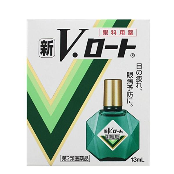 【第2類醫藥品】ROHTO樂敦 新V.ROHTO眼藥水 13ml/瓶 清涼感3