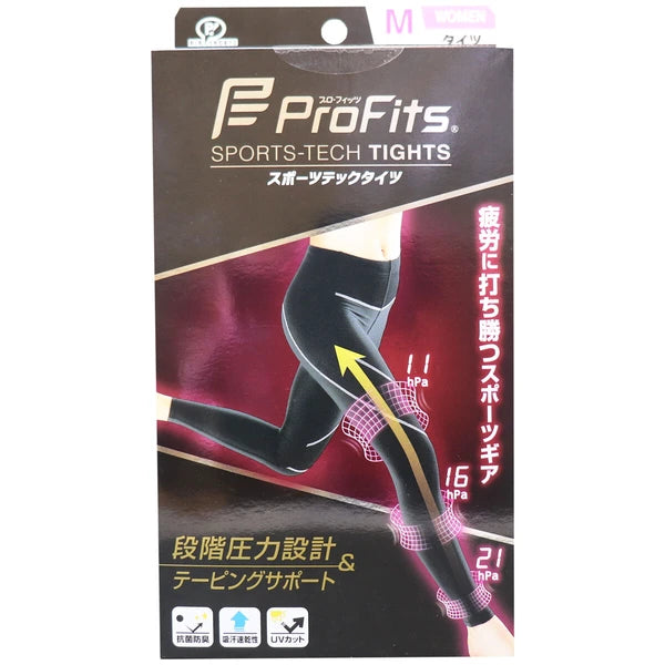 ProFits Sports Tech Tights 運動壓力緊身褲 女款 L尺寸