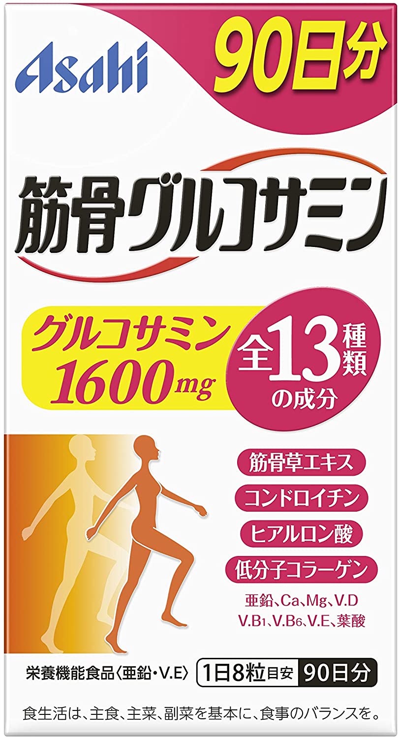 ASAHI  朝日筋骨葡萄糖胺軟骨素 720錠