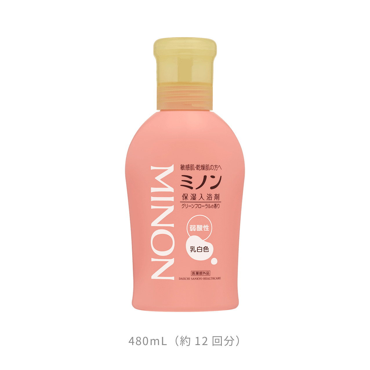 【醫藥部外品】MINON藥用保濕入浴劑 - 本體480ml