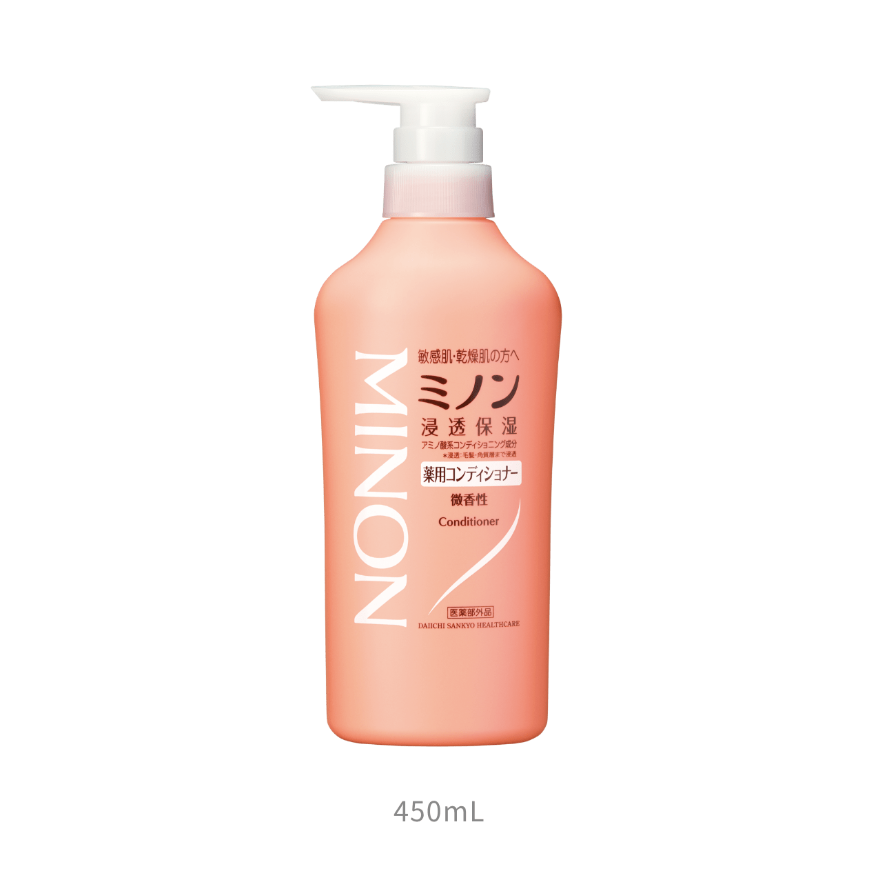 【醫藥部外品】MINON潤髮乳 - 本體450ml