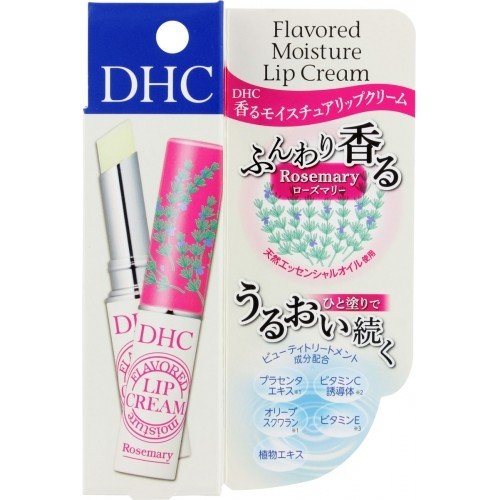 DHC 飄香Moisture   香氛滋潤護唇膏護唇膏1.5g  迷迭香/蜂蜜甜香/薄荷清香 - 迷迭香