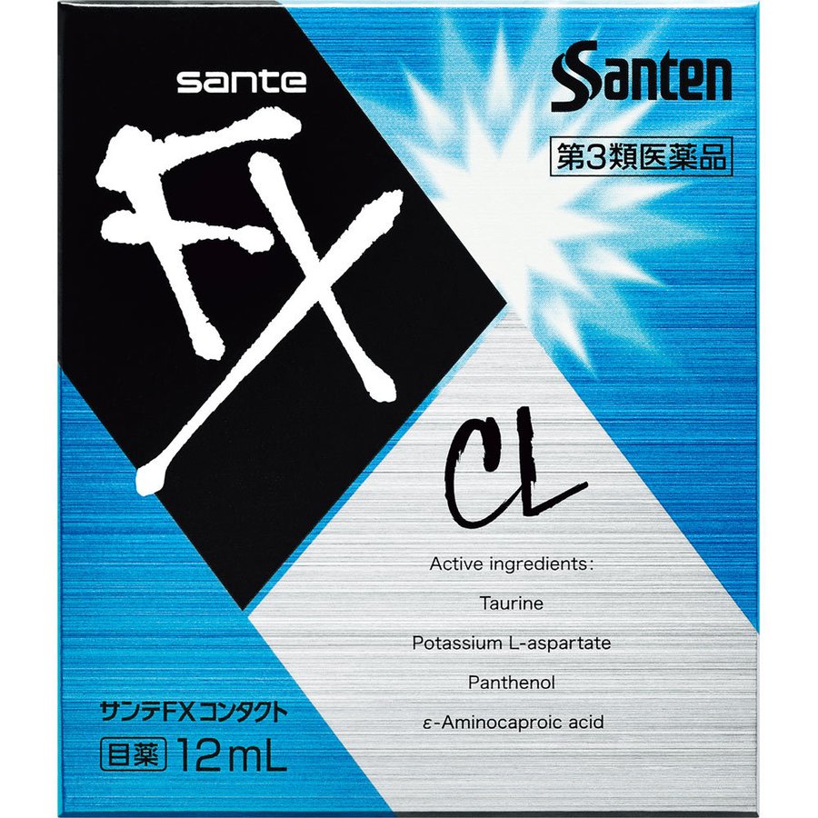 SANTE 參天 FX CL 隱形眼鏡眼藥水 12mL